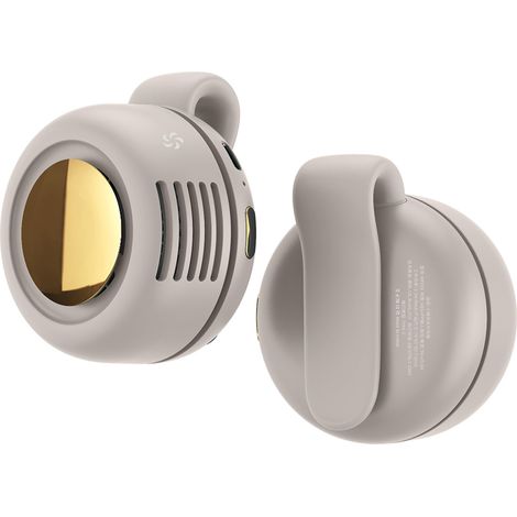 Mini-tragbarer, Per Usb Aufladbarer Clip-ventilator Für Hals Und Gürtel, Verstellbarer Luftclip-ventilator
