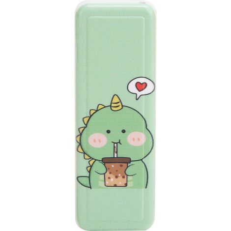 Usb 2.0 Push-pull-flash-speicher 32gb, Computerzubehör, Firmengeschenk, Kleines Dinosaurier-design, Milchfarbe (pastell).