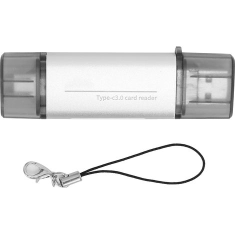 Hochgeschwindigkeits-usb-3.0-multifunktionskartenleser Aus Aluminiumlegierung, Typ-c-kompatibel Für Smartphones Und Computer