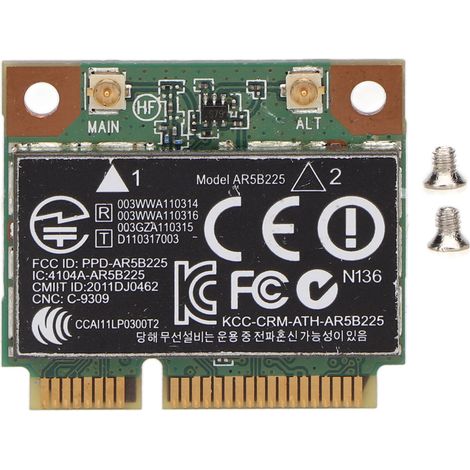 Mini-pcie-wlan-karte (300 Mbit/s), Hochgeschwindigkeits-netzwerkadapter Mit Bluetooth 4.0, Kompatibel Mit Hp Cq43, Cq58, Dv4, Dv6, Dv7, G4, G6, G7