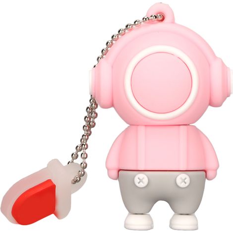 32 Gb Pinkfarbener Usb-stick Mit Cartoon-motiv, Usb 2.0-schnittstelle, Plug-and-play, Hohe Geschwindigkeit, Speicherplatz Für Fotos Und Videos.