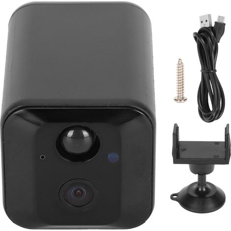 Mini-1080p-wlan-kamera Mit Bewegungserkennung Und Nachtsicht – Kabellose Sicherheitskamera Für Den Innenbereich, Z. B. Für Haus Und Veranda