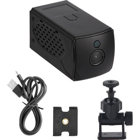 Mini-hd-1080p-wlan-kamera Mit Akku Und Sprachsteuerung Für Alexa, Amazon Und Google Home