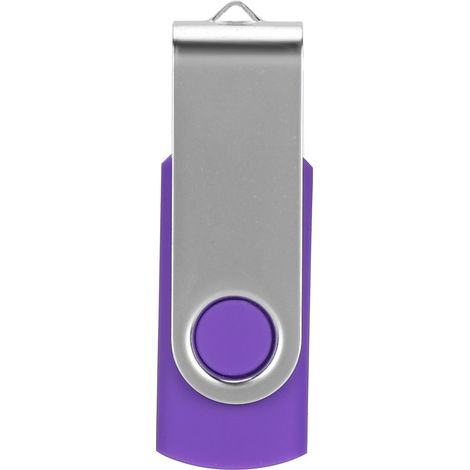 16 Gb Großer, Drehbarer Usb-stick In Bonbonlila, Tragbarer Speicherstick Für Pc Und Tablet.