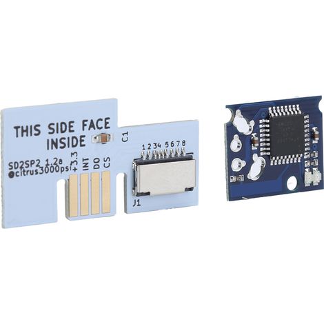 Micro Sd2sp2 Speicherkartenadapter, Mini-dvd-disc-zubehör Für Die Ngc Gamecube-konsole, Weiß