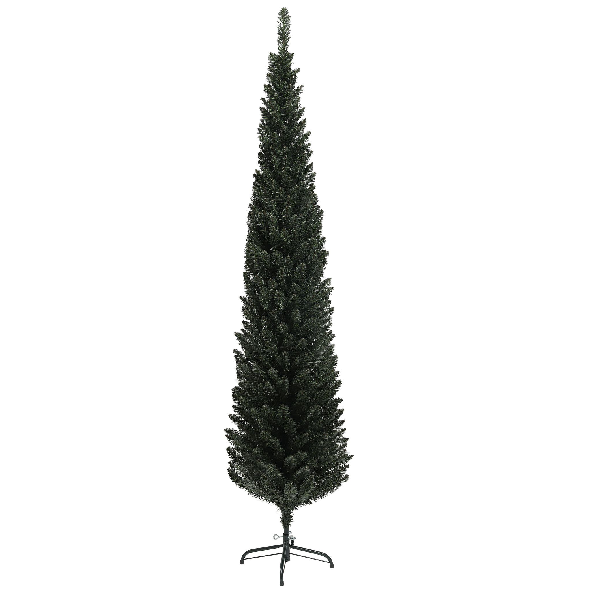 Künstlicher Weihnachtsbaum, Stahlfuß, 390 Zweige, Weihnachtsdekoration, Ø 55 X 195 Cm (höhe), Für Zuhause, Geschäfte, Büro