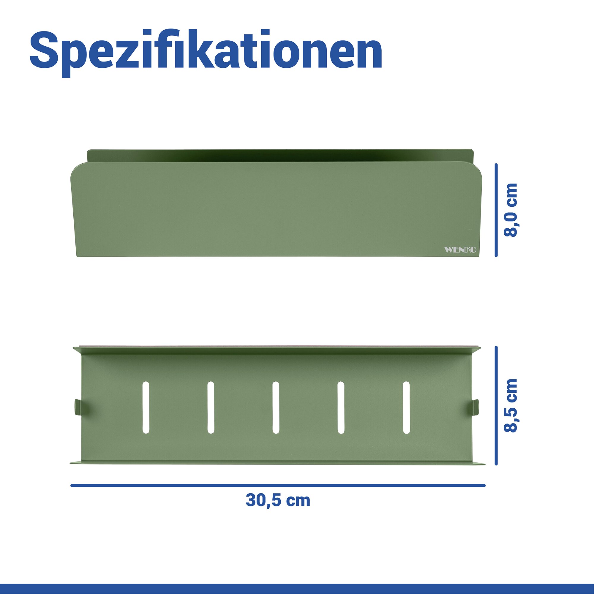 Duschregal Lizan, 8,5 X 30,5 X 8 Cm, Wenko