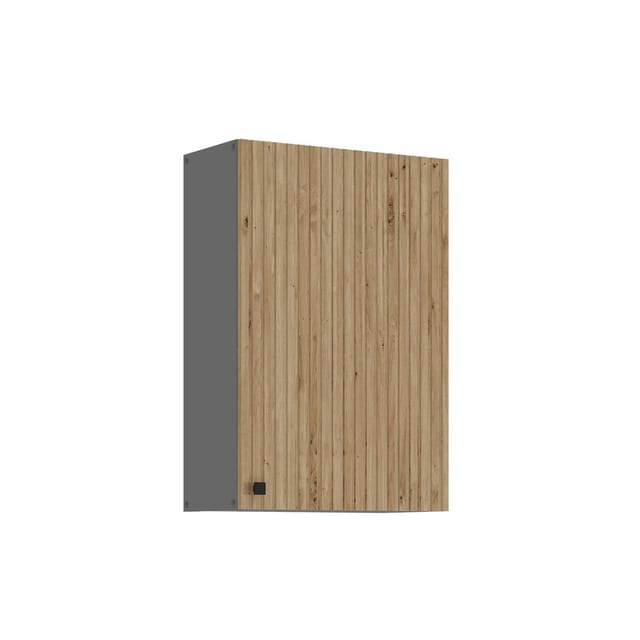 Küchen Preisbombe - Küche ava Artisan Hängeschrank 60 cm Lamellenoptik Küchenzeile Einbauküche