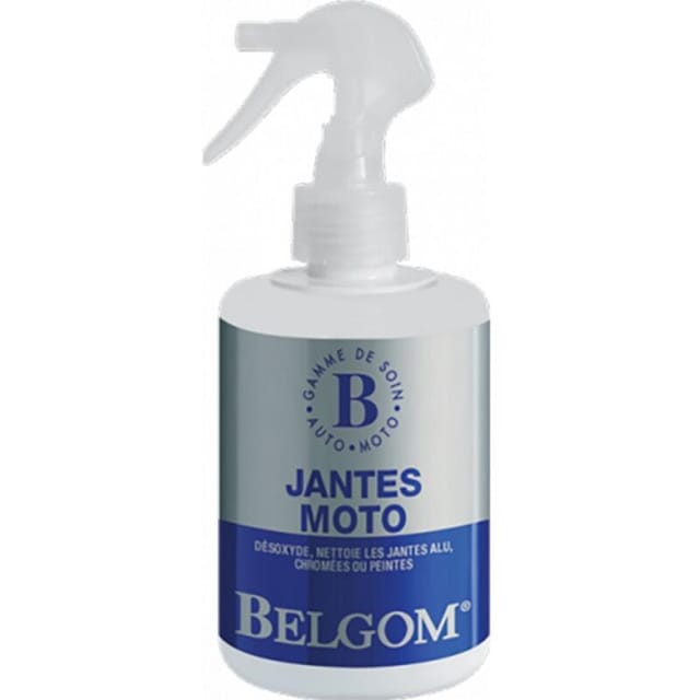 belgum reinigungsspray für motorradfelgen auto alu verchromt