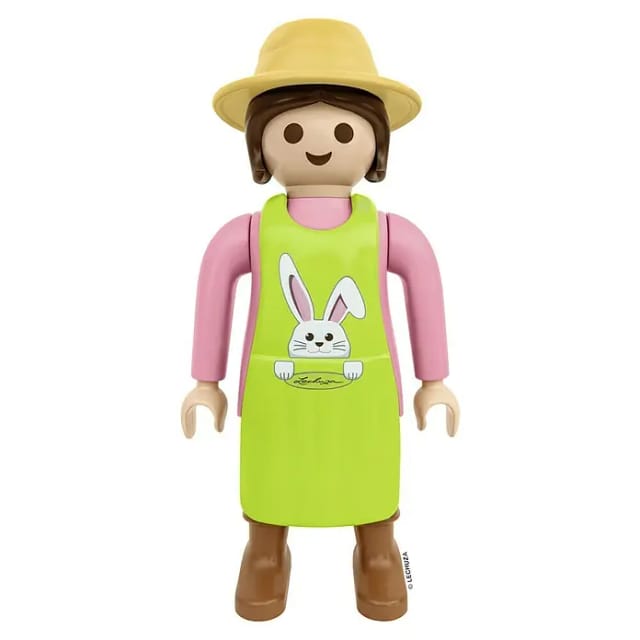 Dekofigur Playmobil® Gärtnerin Hase 62,5 cm - Lechuza