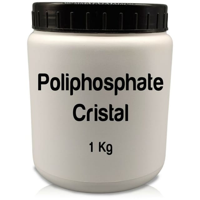 Polyphosphat in Kristallen, Nachfüllung für Polyphosphat-Spender im Glas 1 kg