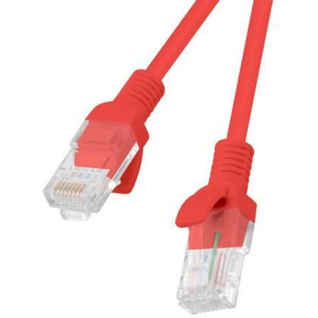 Lanberg UTP Cat.6 Patchkabel 0,25 m rot