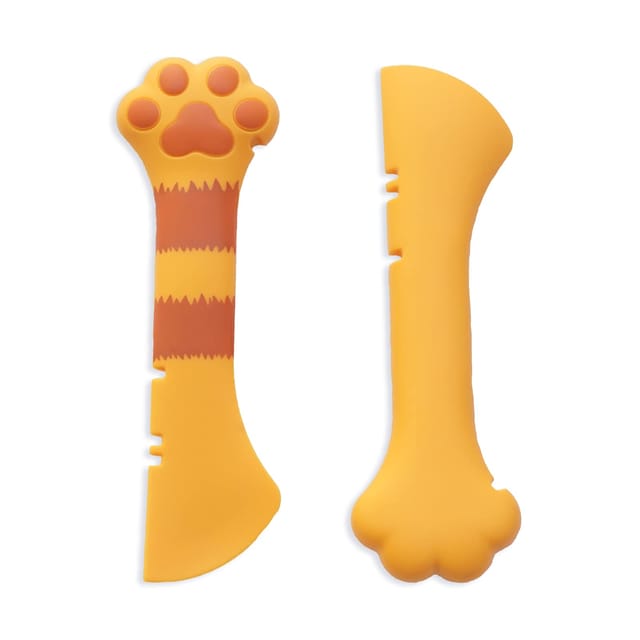 Schaufel Für Nassfutter Für Katzen, Mini-schaufel Für Dosenfutter Für Haustiere, Bpa-frei, Kleiner Eintopflöffel, Leicht Zu Reinigender Katzenschaber (einzeln) (orange)