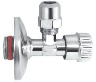 Eckventil 1/2 x 3/8 chrom mit Dichtung Ventile - Primaster