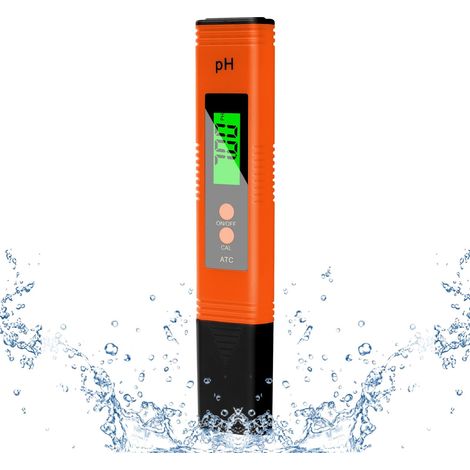 Hochpräzises Digitales 4-in-1-ph-messgerät (0,01) – Lcd-display Für Trinkwasser, Schwimmbäder, Aquarien Und Hydrokultur – Zuverlässige Wasserqualitätsmessung