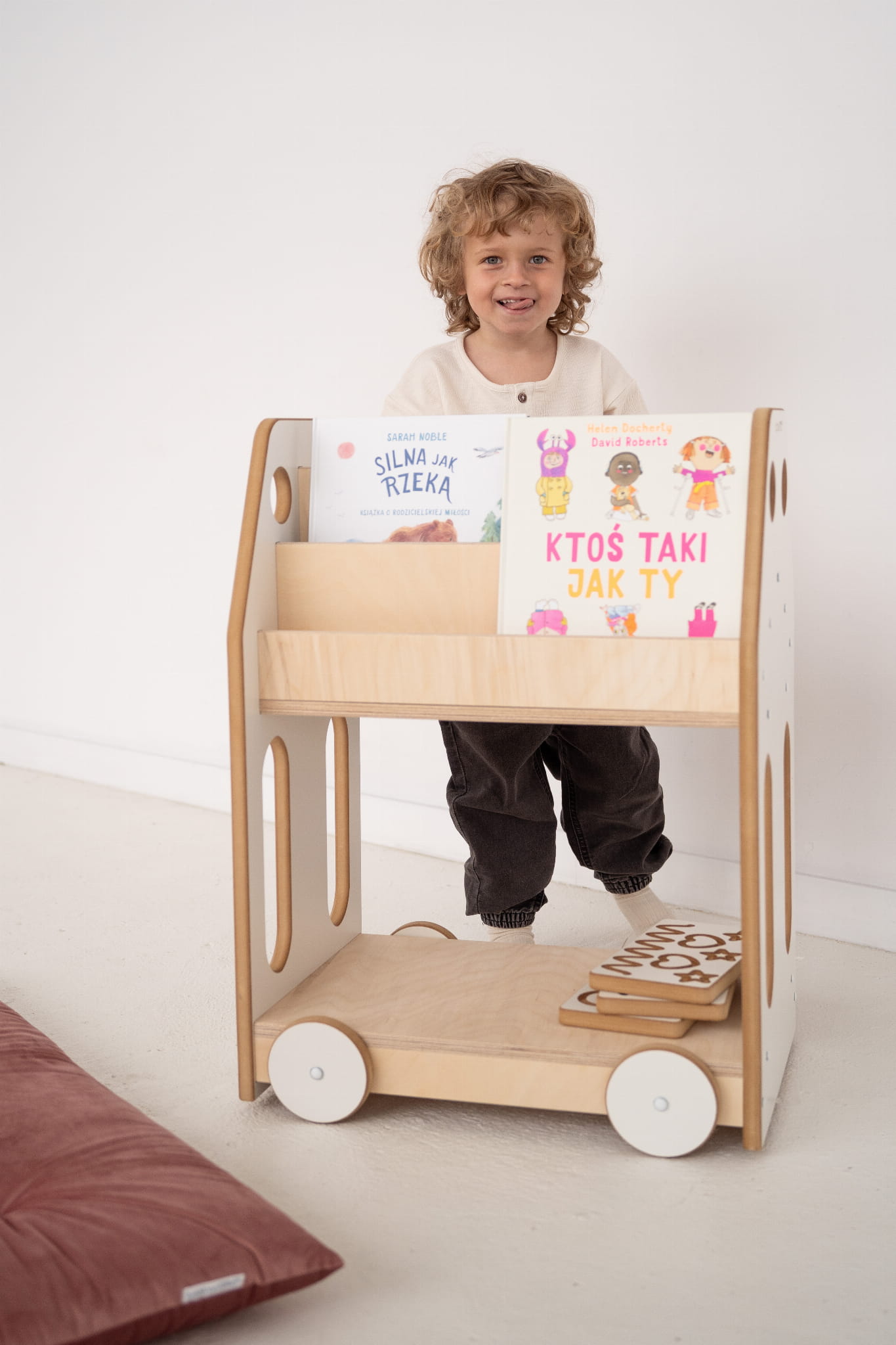 Car - Montessori-bücherregal/ablage