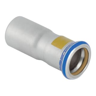 Mapress Edelstahl Reduktion mit Einschubende, Gas, d 35mm, d1 28mm - Geberit