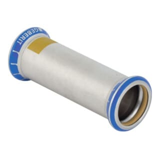Mapress Edelstahl Schiebemuffe, Gas, d 22mm - Geberit