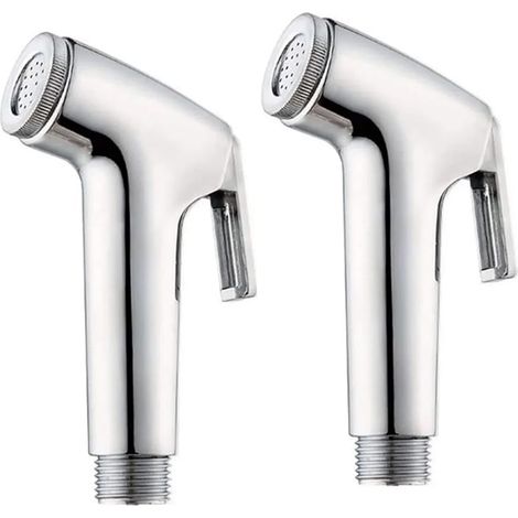 Set Mit 2 Tragbaren Hochdruck-duschköpfen Mit Ein-/ausschalter Für Toiletten, Bidets, Badewannen, Wohnmobile, Boote Und Friseursalons