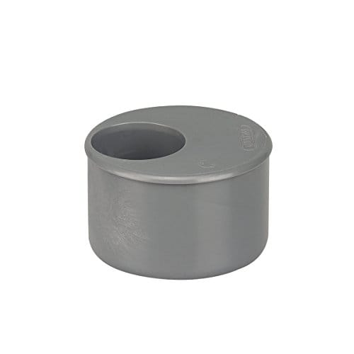 Wavin Reduzierstück einfach D80/50 grau PVC