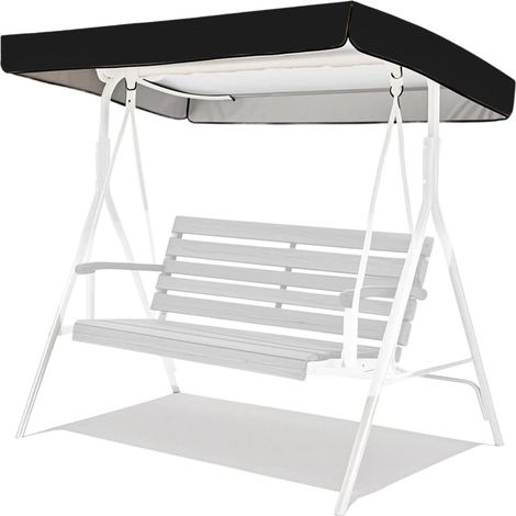 Dachabdeckung Für 3-sitzer-schaukel, Sonnendach Für Gartenschaukel, Schaukeln Aus Oxford-gewebe, Terrassenschaukeln, Rasen, Gärten