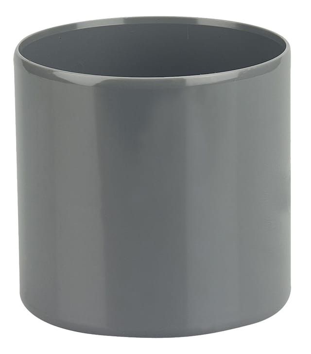 Wavin Manchon D125 PVC-U grau neutral für Entwässerung
