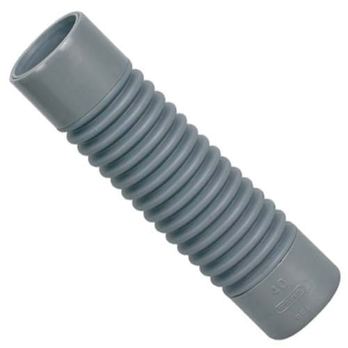 Wavin Flexibles PVC Doppelweibliches Rohr D32 grau