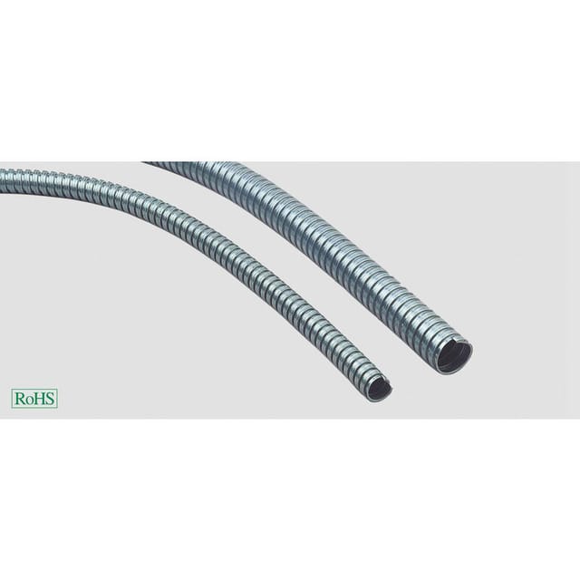 94880 spr-as Metallschutzschlauch Silber 8.00 mm 10 m - Helukabel