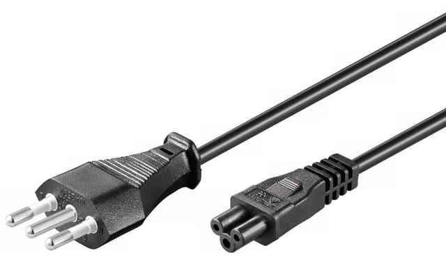 PE100830 cable de transmission Black 3 m C5 coupler - Microconnect