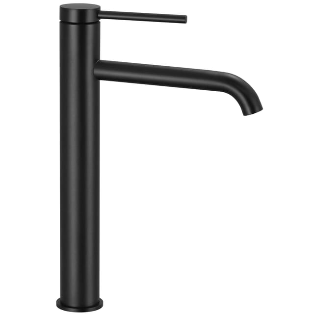 REA - waschbeckenarmatur clif black mat high