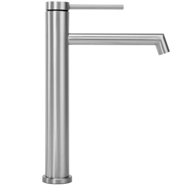 REA - waschbeckenarmatur foss nickel brush high