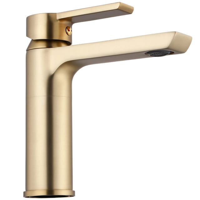 REA - waschbeckenarmatur argus gold brush low