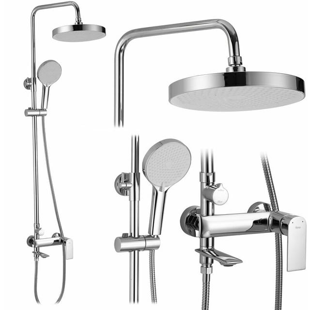 Duschgarnitur veneta chrome - REA