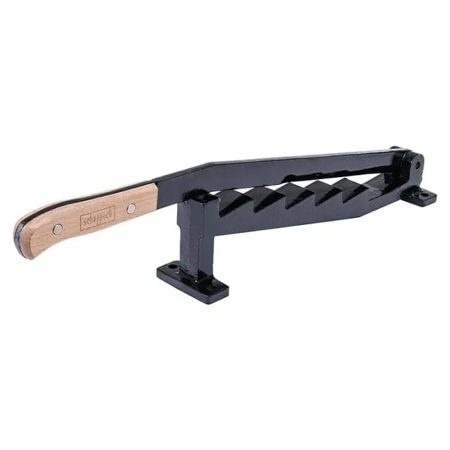 Handholzspalter Spanmesser Gusseisen Zunder Kamin Holzofen Wandmontage - Scheppach
