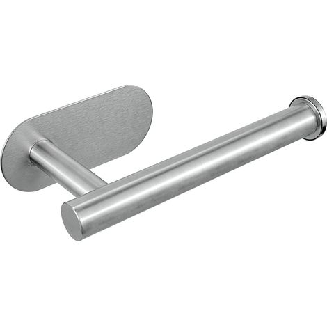 Hochwertiger, Dickwandiger Toilettenpapierhalter Aus Edelstahl Sus304 Mit Selbstklebefunktion, Rostfrei, Kein Bohren Erforderlich, Geeignet Für Badezimmer, Küche Und Toilette (gebürstetes Nickel)