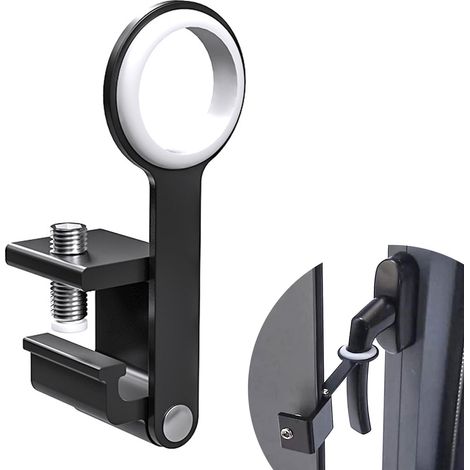 Fenstersicherung Für Kinder Und Haustiere, Bohrfreier Fensterbegrenzer, Einfach Zu Montieren, Verstellbare Aluminiumlegierung, Absturzsicherung (93 Mm)
