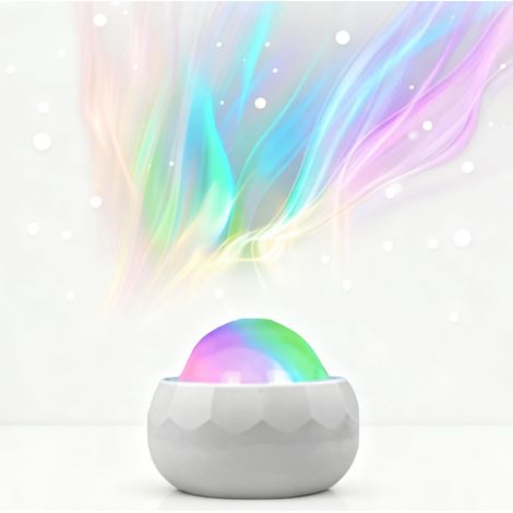 Galaxy Aurora Lights Projektor-nachtlicht Mit Schillernden Sternen, Fernbedienung, Einstellbarer Geschwindigkeit Und Helligkeit, Usb-anschluss, Sternenhimmel-dekoration