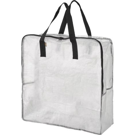 Strapazierfähiger Und Transparenter Aufbewahrungsbeutel 65 X 22 X 65 Cm [leicht Zu Reinigen, Einfach Abspülen Und Trocknen Lassen]