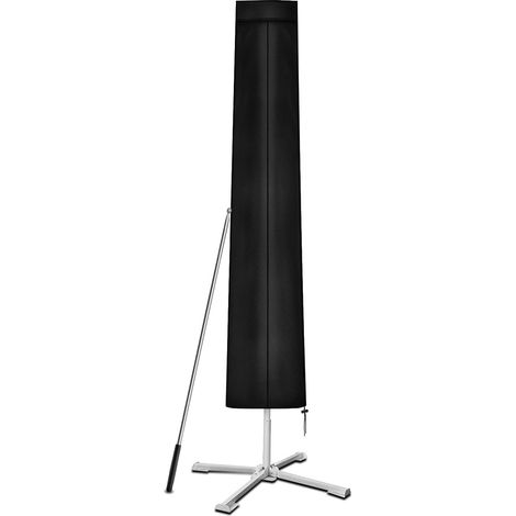 Schutzhülle Für Sonnenschirme Mit Belüftungsgittern, Wasserdicht, Winddicht, Uv-beständig, Robustes 600d Oxford-gewebe, Passend Für Sonnenschirme Mit Teleskopstange (190x30/40/50cm)
