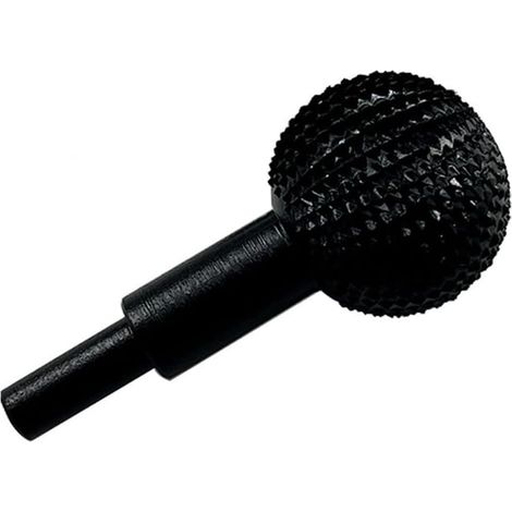 Kugelförmiges Hohleisen Für Holzschnitzereien, Kugelförmiger Schleifkopf Zum Holzschnitzen Und Schleifen, Kugelförmige Raspel, 40 Mm Durchmesser (schwarz)