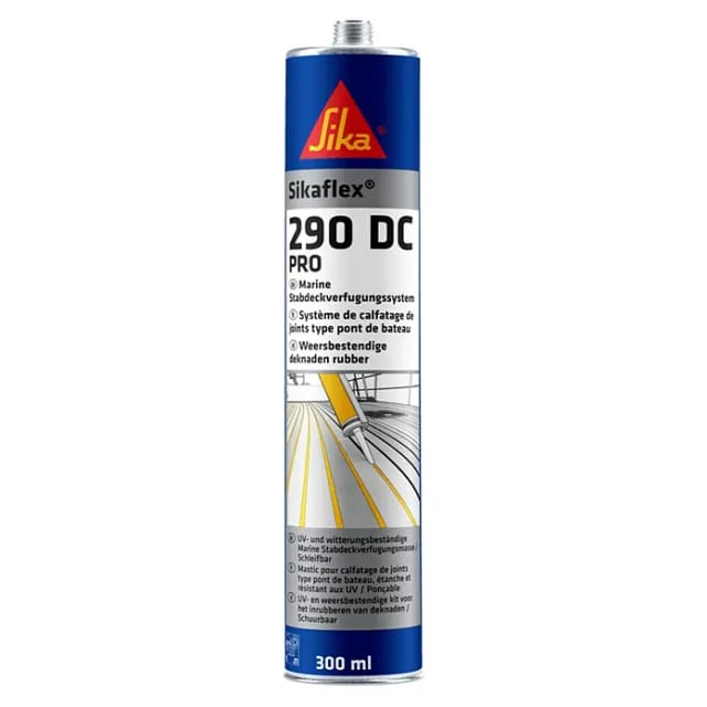 Sika - flex-290 dc Pro 300ml schwarz Marine Stabdeckverfugungsm