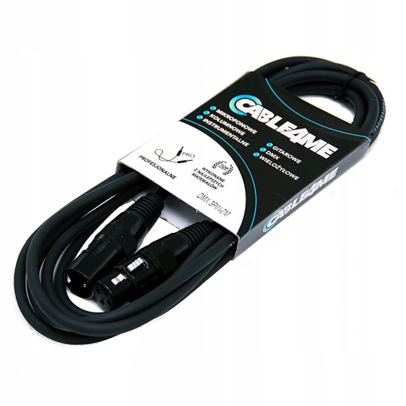 Cable4me Dmx 3-pin-kabel 15 M Für Beleuchtung
