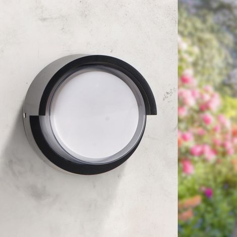 – Dynamische 12-w-led-wandleuchte, Variable Farbtemperatur 3000 K–6000 K (kaltweiß Bis Warmweiß), Ip65 Wasserdicht, Moderne Lampe Für Garten, Terrasse, Patio Und Eingangsbereich