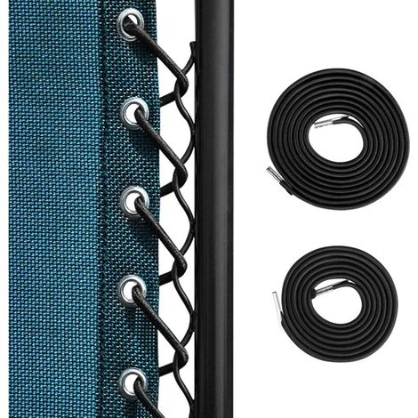 Universelle Ersatzseile Für Zero Gravity-sessel (4 Seile), Reparaturwerkzeug Für Zero Gravity-liegestuhl, Bungee-sessel (schwarz)