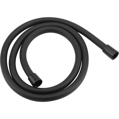 1,5 M Langer Schwarzer Duschschlauch, Flexible Schläuche Aus Mattem Pvc, Duschkopf Für Badezimmer Und Toilette, Duschbeutel, Sprüher-ersatzverlängerung, Explosionsgeschützt