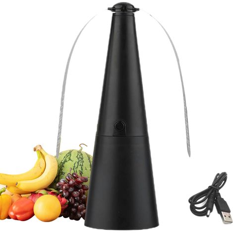 3er-pack Usb-wiederaufladbarer Tischventilator – Tragbarer Und Leiser Ventilator Für Drinnen Und Draußen – Lebensmittelecht – Schwarz