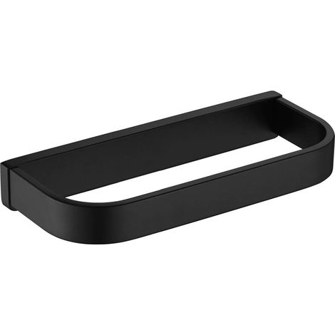 Handtuchring Aus Edelstahl Sus 304, Mattschwarz, Für Badezimmer, Wandmontage Mit Schrauben, Handtuchhalter