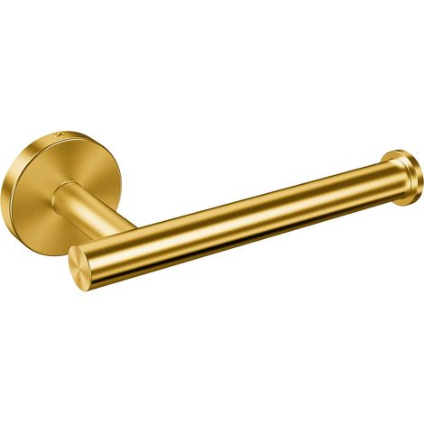 Wandmontierter Handtuch- Und Toilettenpapierhalter Aus Perforiertem Edelstahl Sus304 Für Badezimmer, Küche Oder Toilette (gold)