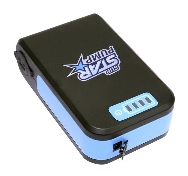 Externe Batterie Star Pump - Power Bank 6000mA/h - Leistung 200 W - PB-PMP-STARX - DC-Eingangsladung von 12,8V (1000mA)