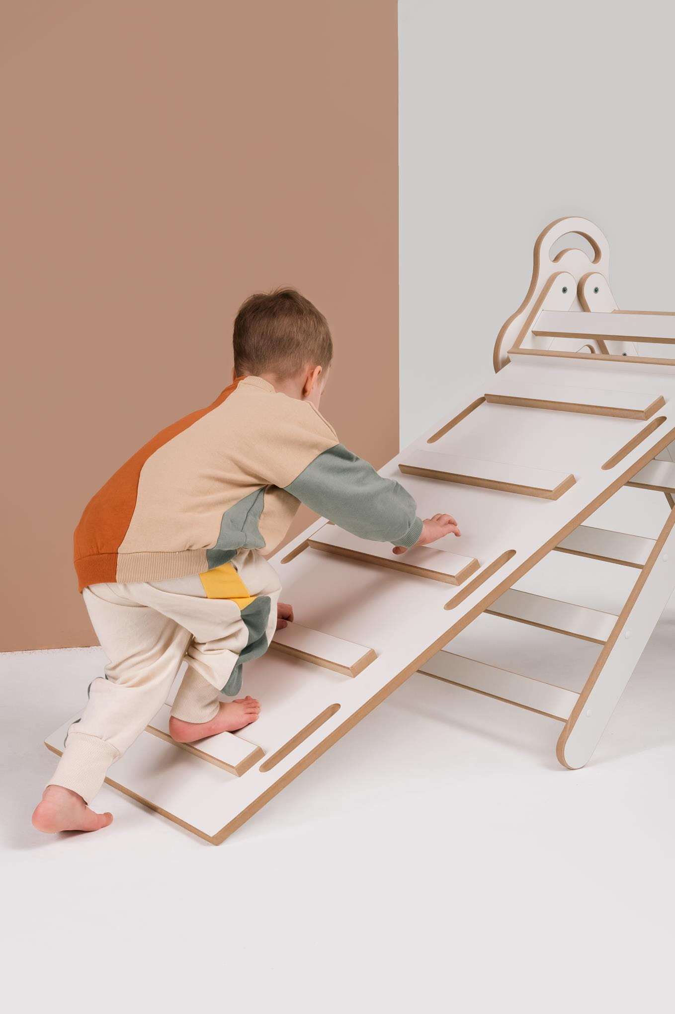 Pikler-leiter + Grosse Leiter-rutsche